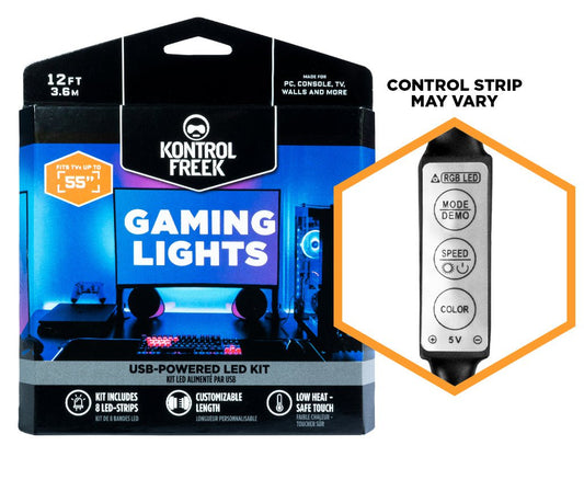 Gaming LED ™ lights for an immersive and personalized game experience