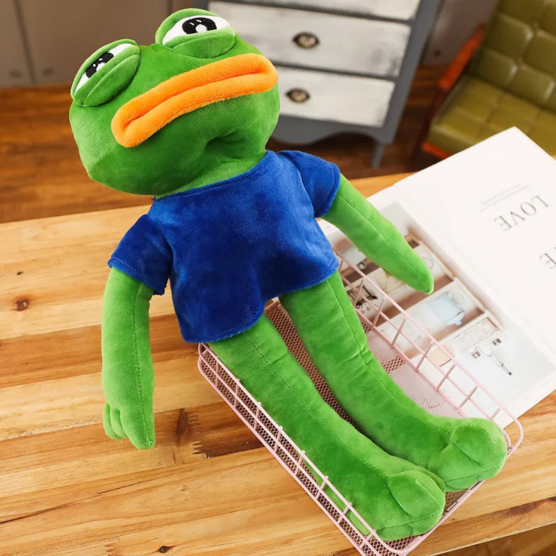 Peluche Pepe The Frog - Confort et Joie Assurés