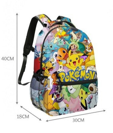 Sac à dos Pokémon Pikachu imprimé éclatant