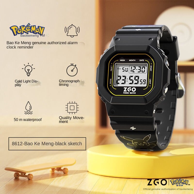 Pokémon Pikachu digitale Armbanduhr kaufen