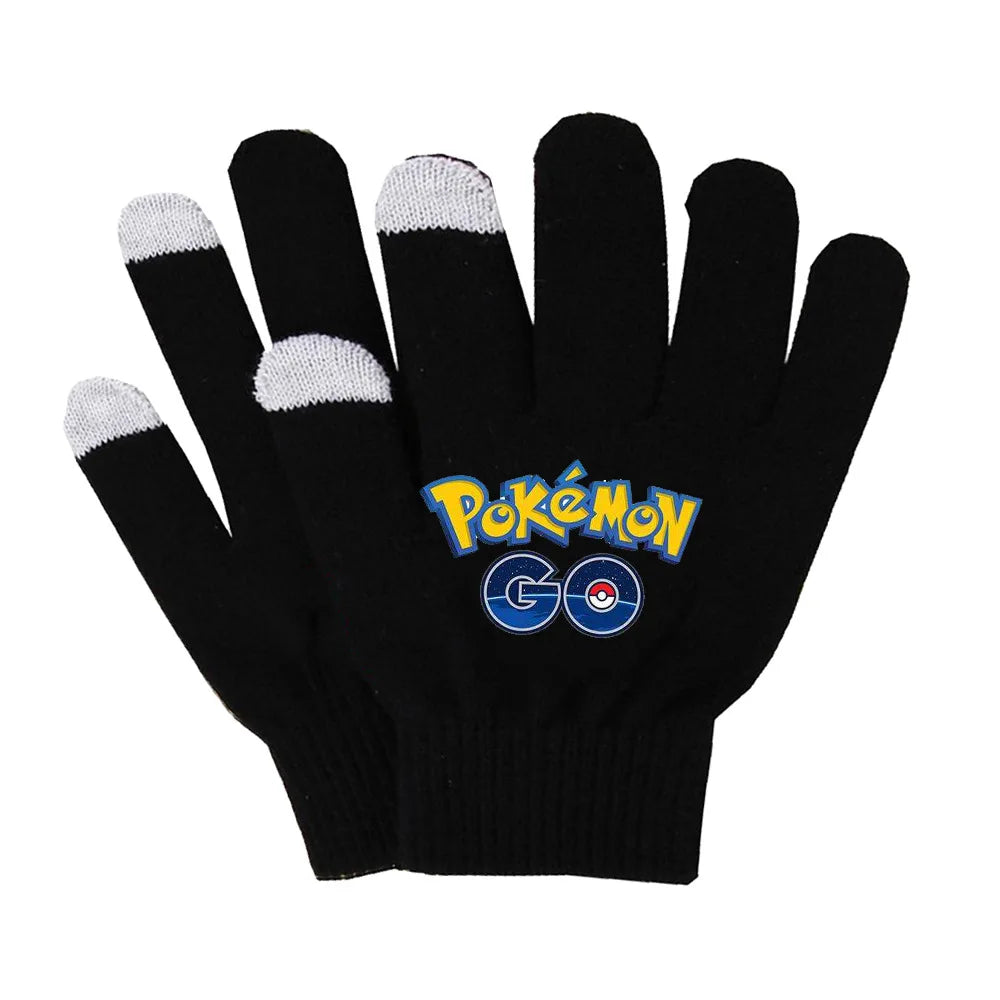 Ensemble d'Hiver Pokémon : Mütze, Schal et Gants Stylés