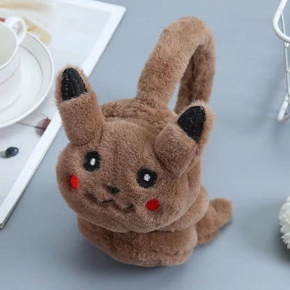 Ohrenschützer Pikachu en Peluche pour l'Hiver