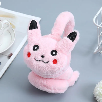 Ohrenschützer Pikachu en Peluche pour l'Hiver