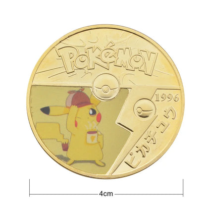 Monnaies Pokémon En Edition Limitée - Collection de Motifs Variés