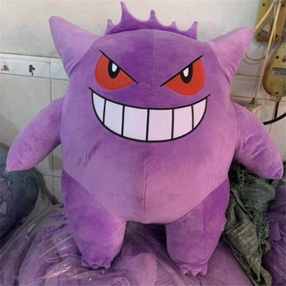 Peluche Gengar Pokémon - Disponible en 3 Tailles Douces et Confortables