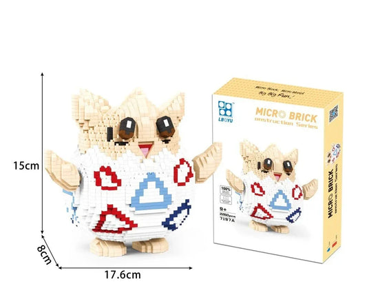 Togepi Micro Brick Klemm-Baustein Set (2260 Bausteine)