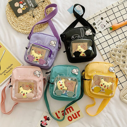 Sac Messenger Transparent Pikachu Pokémon