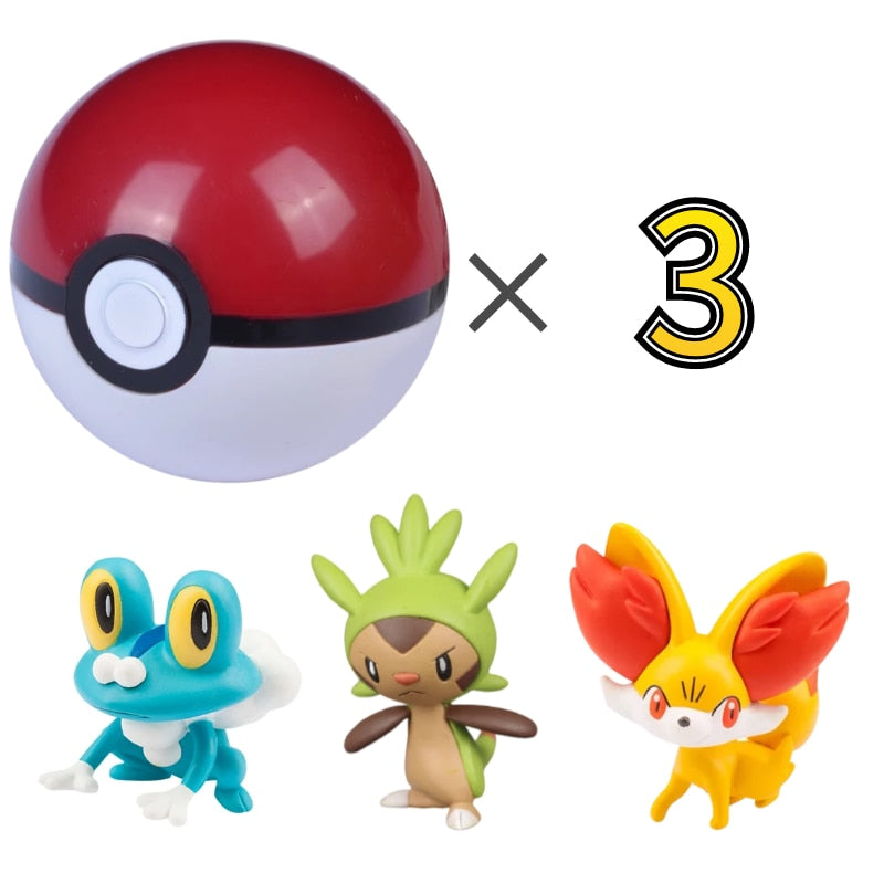 Pokémon Pokébälle mit Legendären und selten Pokémonfiguren kaufen