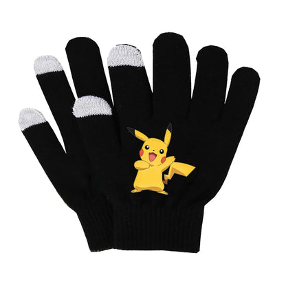 Ensemble d'Hiver Pokémon : Mütze, Schal et Gants Stylés