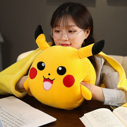 Coussin 3D Pikachu - Le Compagnon Parfait des Fans de Pokémon