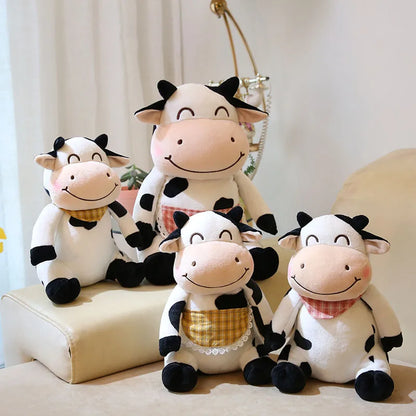 Peluche Vache Suisse Clara - Compagnon Doux et Adorable