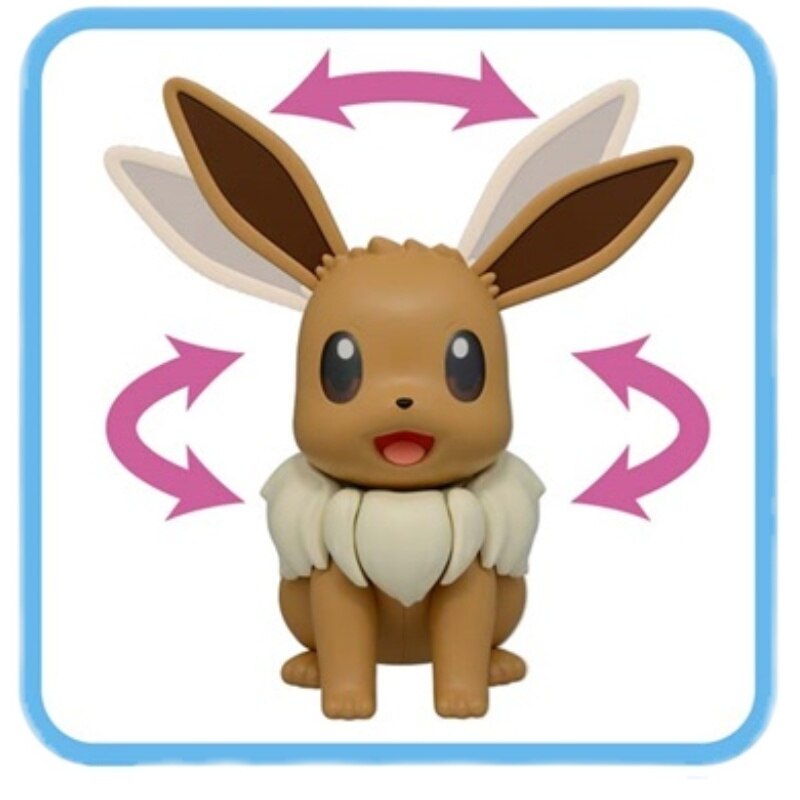 Grande figurine Eevee Pokémon - 20 cm