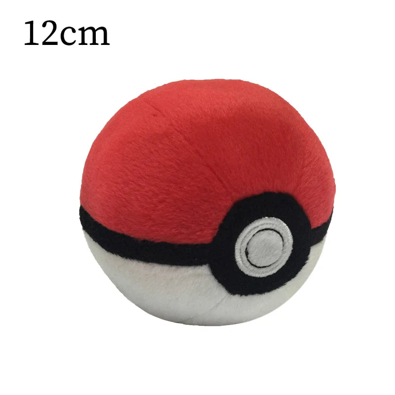 Set de 4 Balles en Peluche Pokémon - Master Ball, Super Ball, Great Ball, Ultra Ball