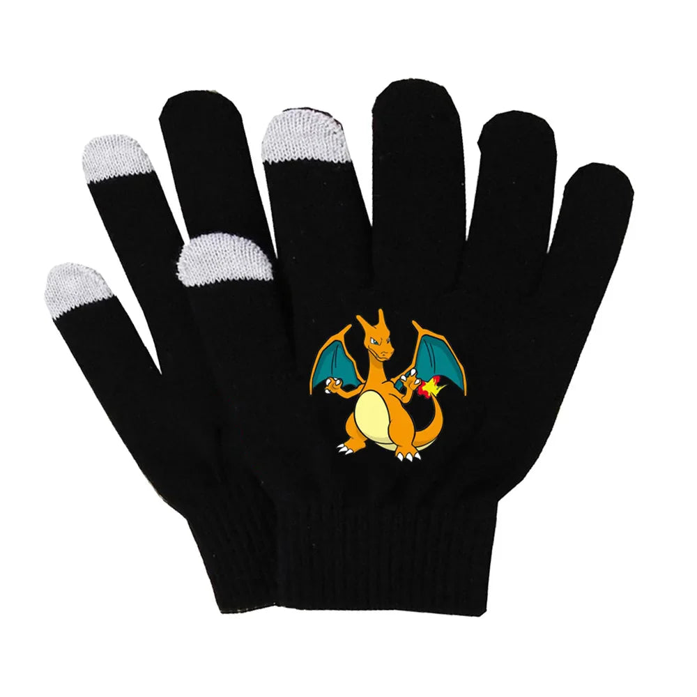 Ensemble d'Hiver Pokémon : Mütze, Schal et Gants Stylés