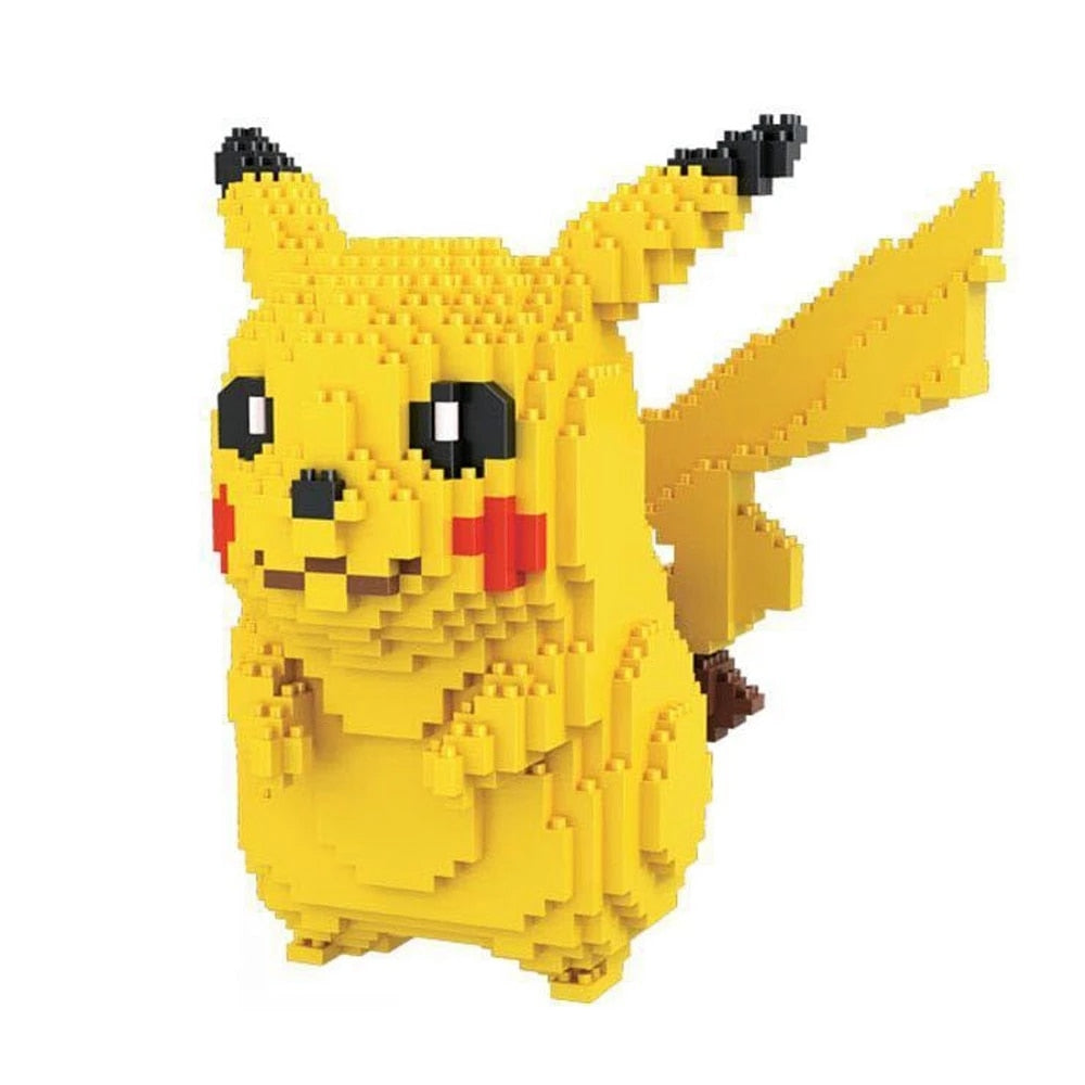 Kit de Construction Pikachu Magic Blocks - 1650 Pièces