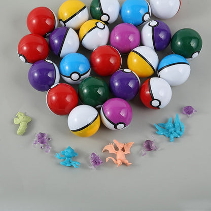 Set de 50 Poké Balls Pokémon avec figurines et autocollants