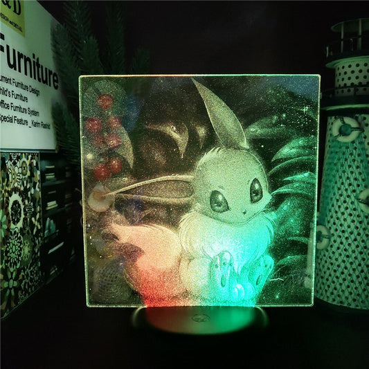 3D LED Hologramm Nachtlampe Pokémon Evoli Eevee kaufen