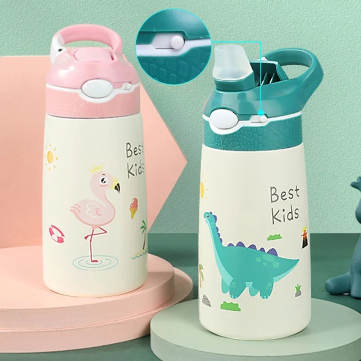 Gourde Enfant Thermos – Hydratation Fun et Pratique pour les Petits Explorateurs