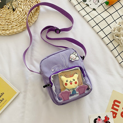 Sac Messenger Transparent Pikachu Pokémon