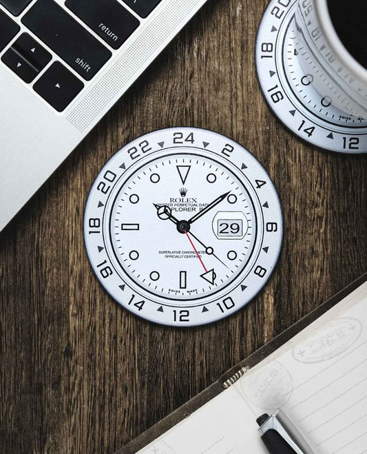 Sous-verres Explorer II en Silicone de Haute Qualité pour Amateurs de Montres - Passeport Cases