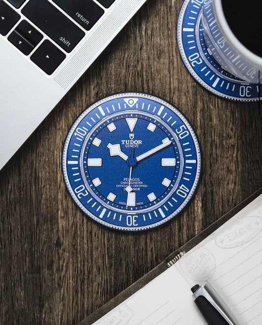 Sous-verres en Silicone Antidérapant pour Enthousiastes de Montres Tudor Pelagos FXD - Passeport Cases