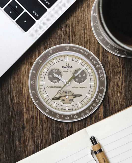 Sous-verres Lunaire Mission vers Saturne - Passeport Cases