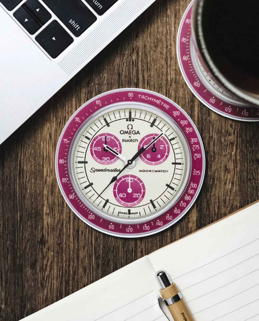 Sous-verre en Silicone "Mission à Pluton" pour Montres - Passeport Cases