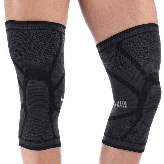 SPORT COMPRESSION KNEE SLEEVES (Pair)-Mava Sports