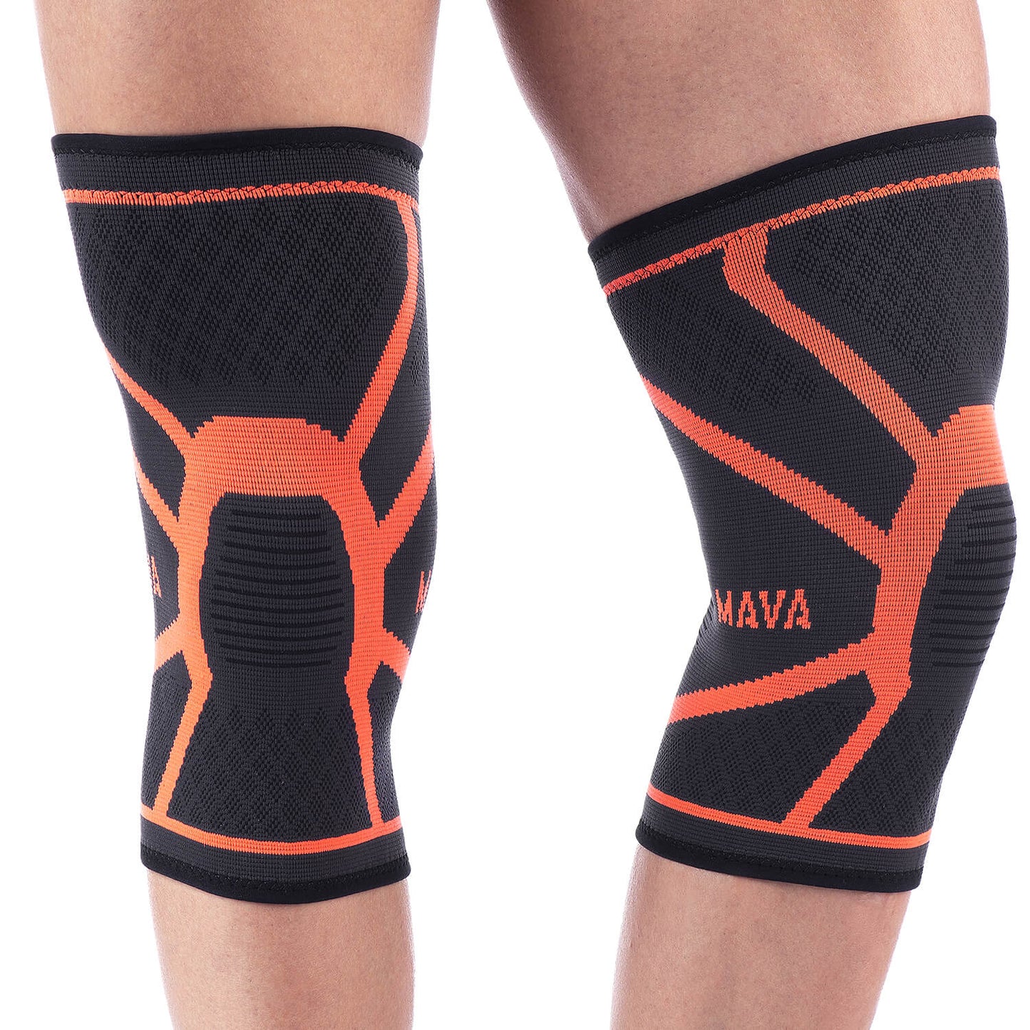 SPORT COMPRESSION KNEE SLEEVES (Pair)-Mava Sports