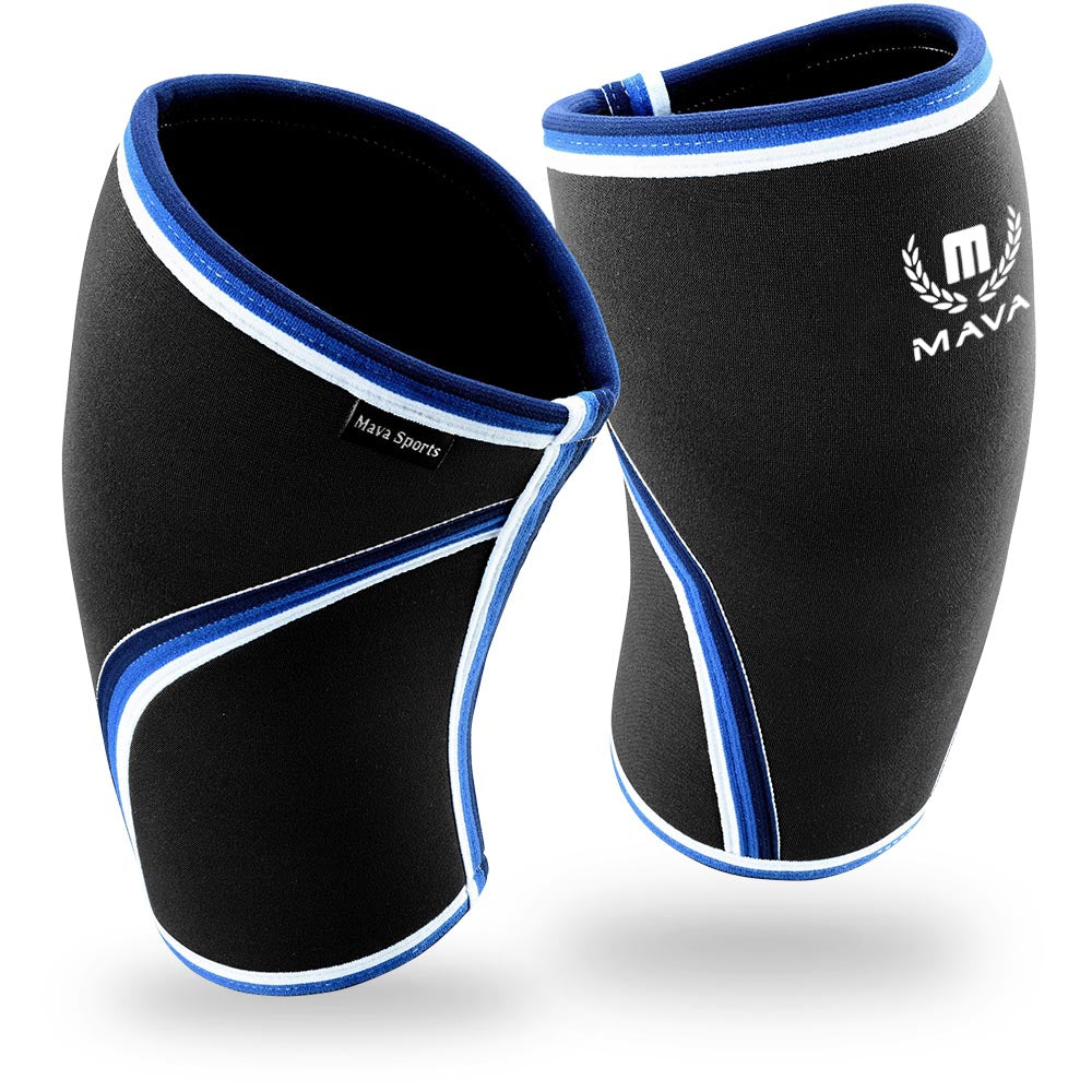 7mm KNEE SLEEVES (Pair)-Mava Sports