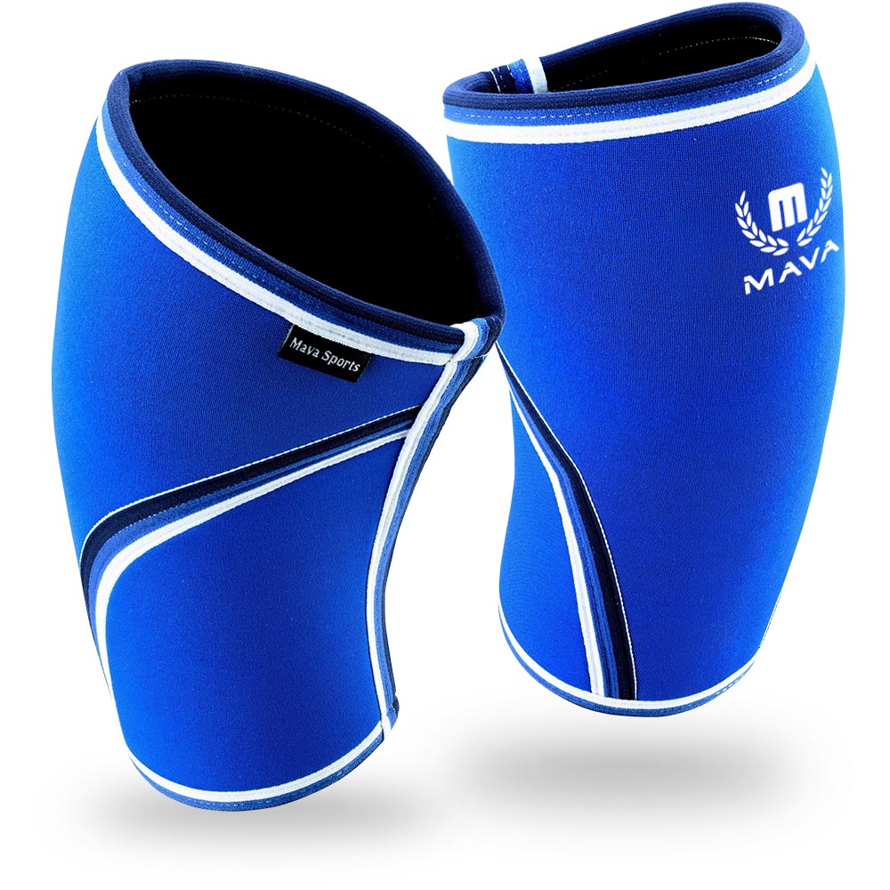 7mm KNEE SLEEVES (Pair)-Mava Sports