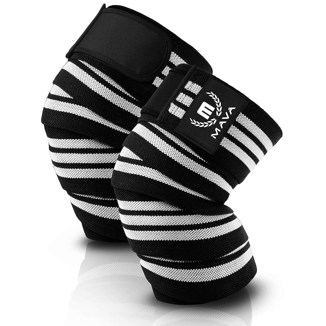 Knee Wraps 72" (2-Piece)-Mava Sports