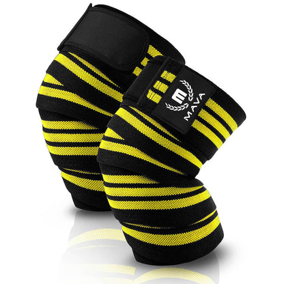 KNEE WRAPS (Pair)-Mava Sports