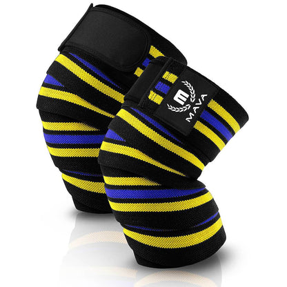 KNEE WRAPS (Pair)-Mava Sports