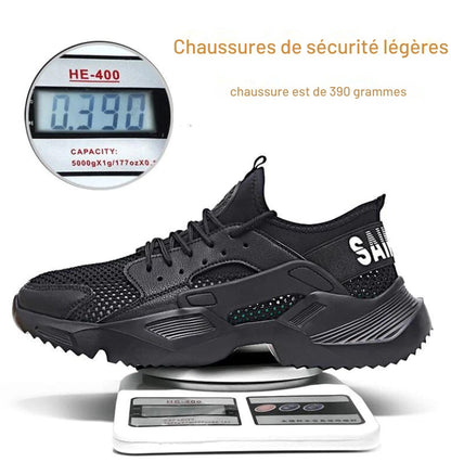 Chaussures de Sécurité Légères Indestructibles Unisexes