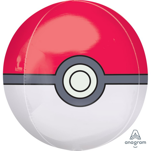 Ballon Orbz Pokéball 15" - Festivité Pokémon