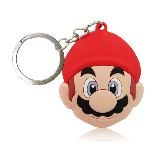 Porte-clé Mario Face - Mario