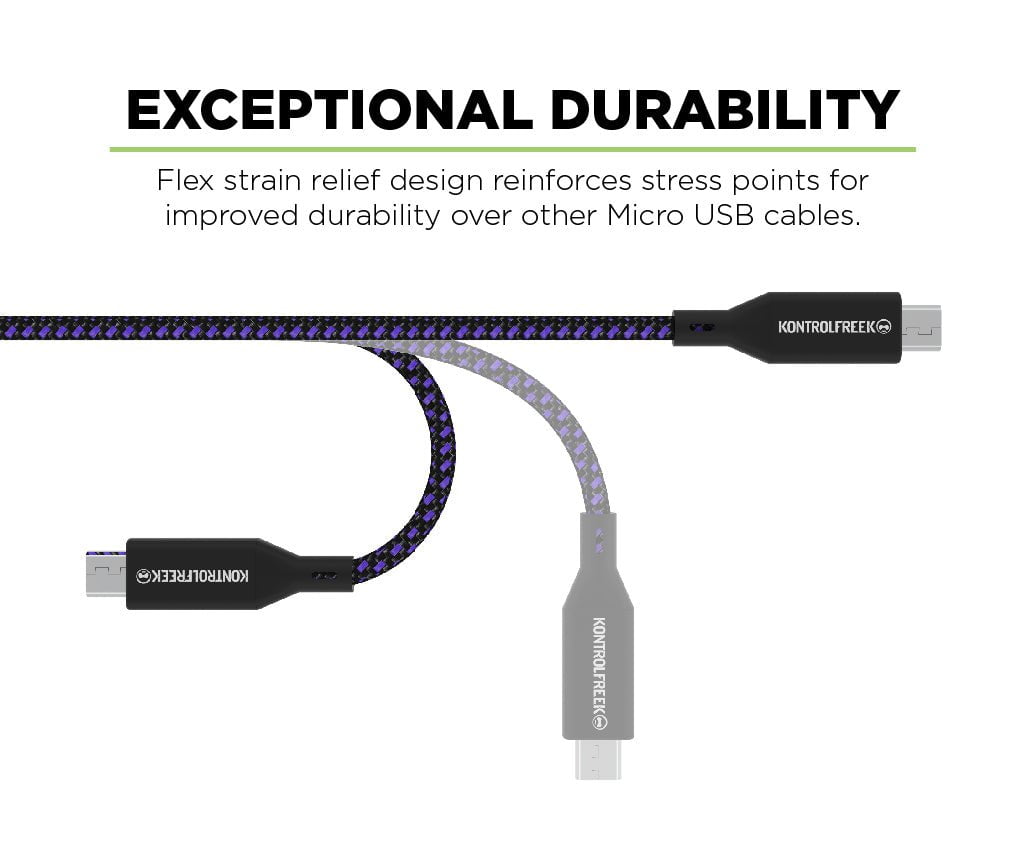 12FT USB A-to-Micro Gaming Cable