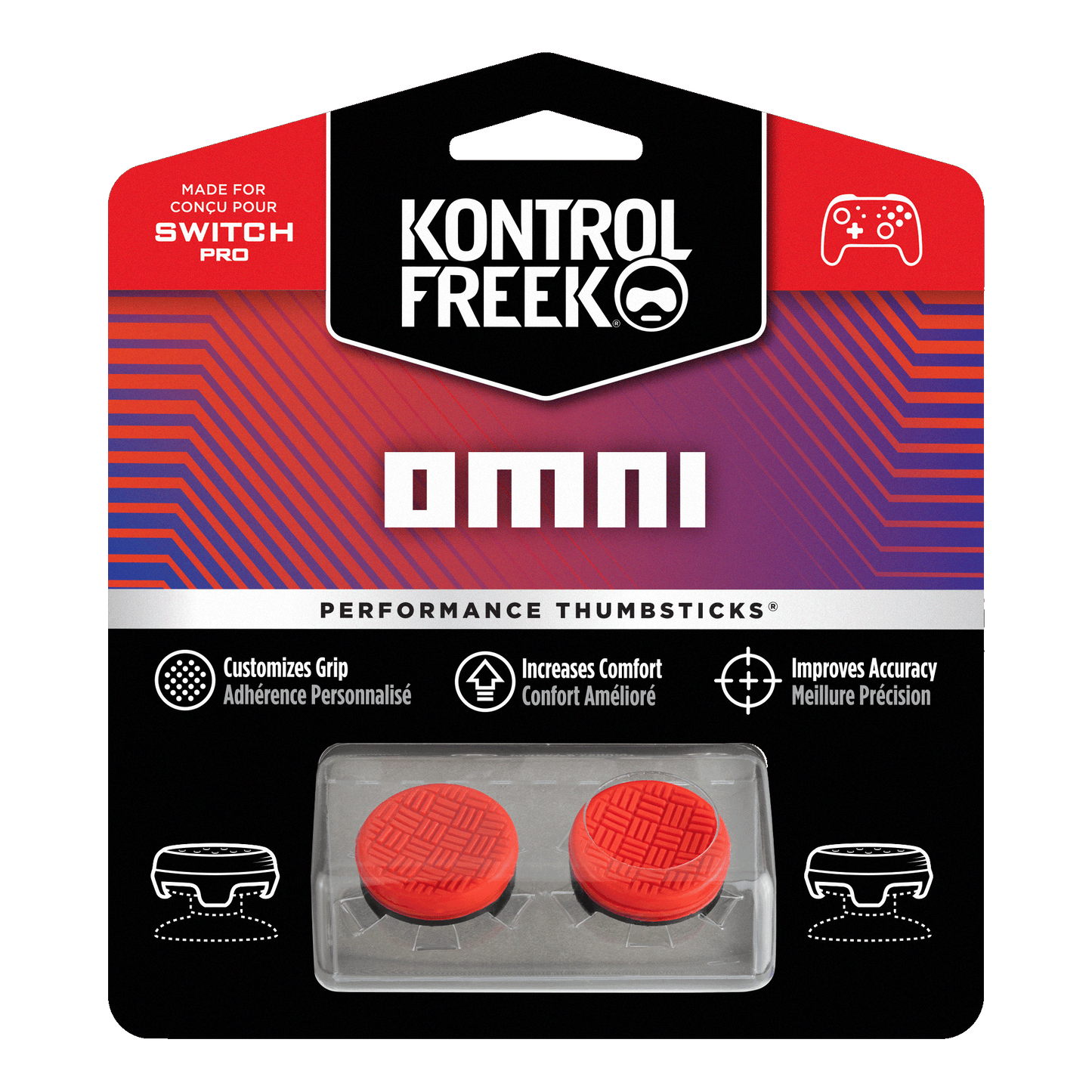 Kontroflreek Omni Performance Joysticks для съемки и контроля в спортивных играх