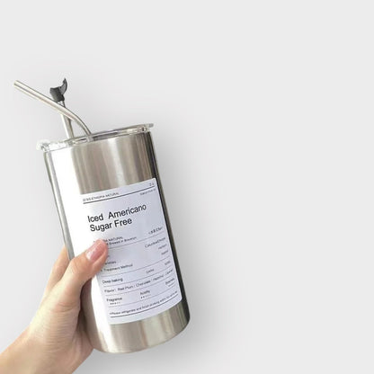 Mug Isotherme Élégant pour Passionnés de Café