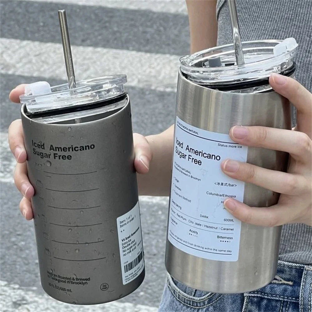 Mug Isotherme Élégant pour Passionnés de Café