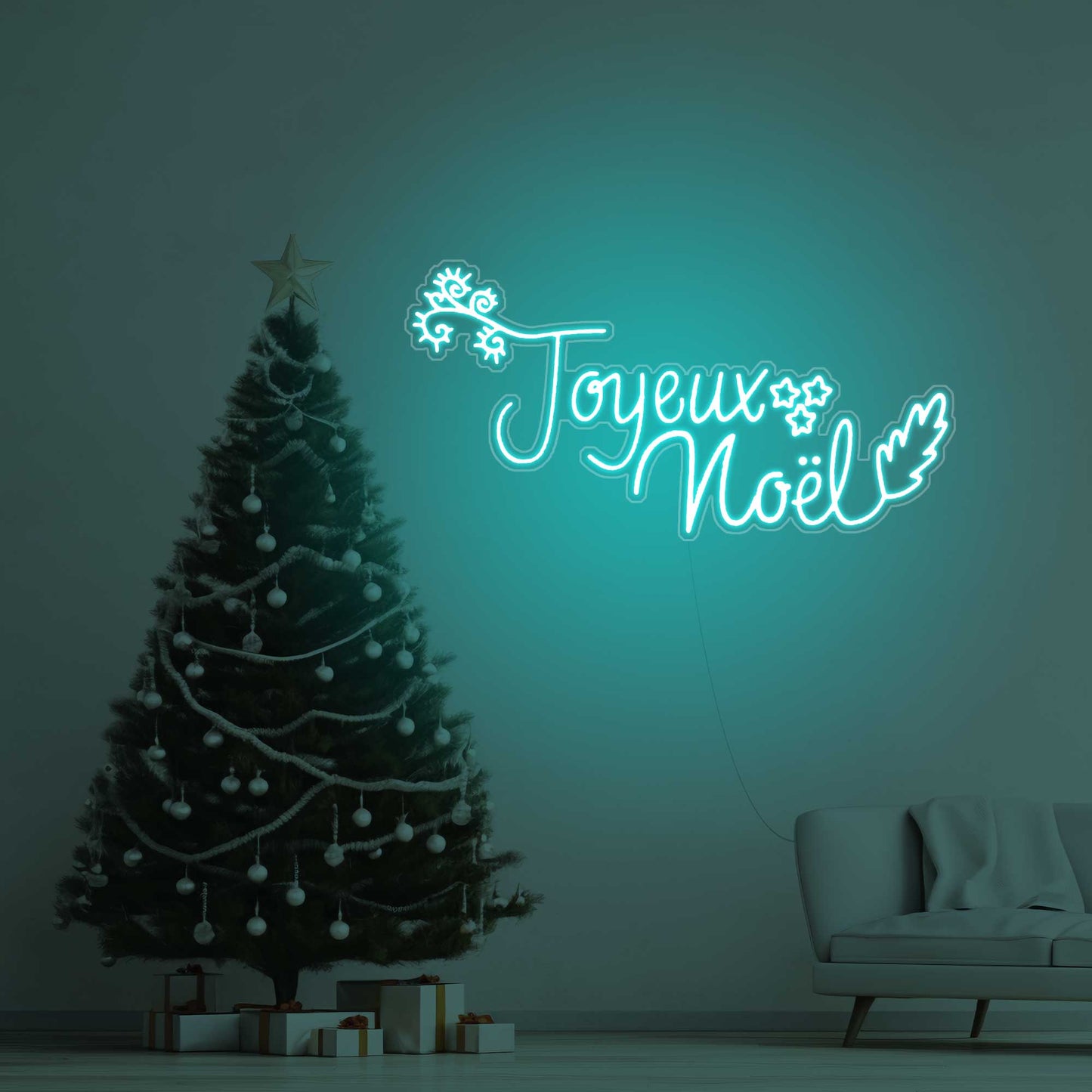 Noël Enchanté : Néon Joyeux Noël de PimpMyNeon