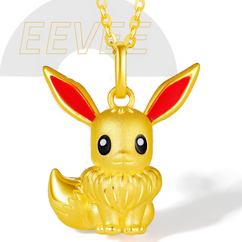 Süße Pokemon Pikachu Halsketten oder Ringe