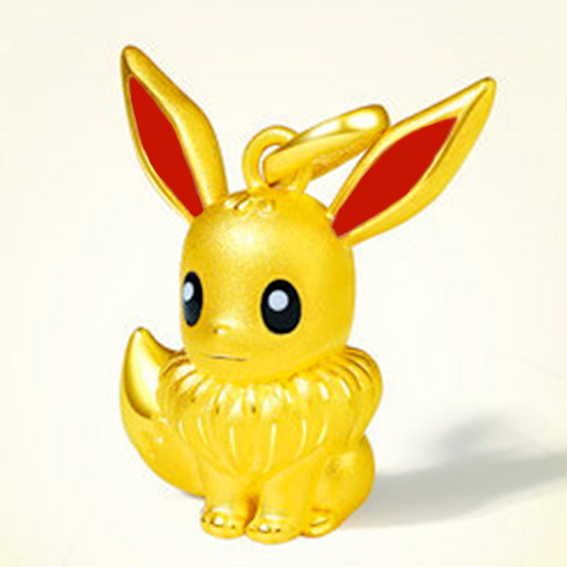 Süße Pokemon Pikachu Halsketten oder Ringe