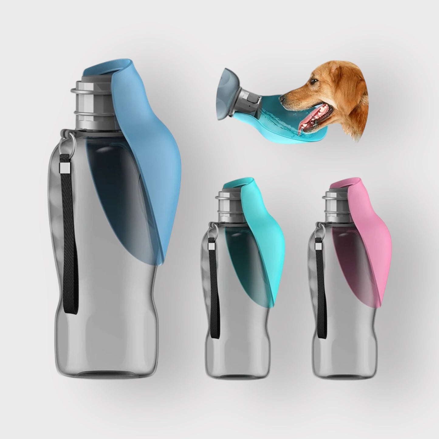 Gourde Ergonomique pour Chien DOGZ - Hydratation Facile en Aventure