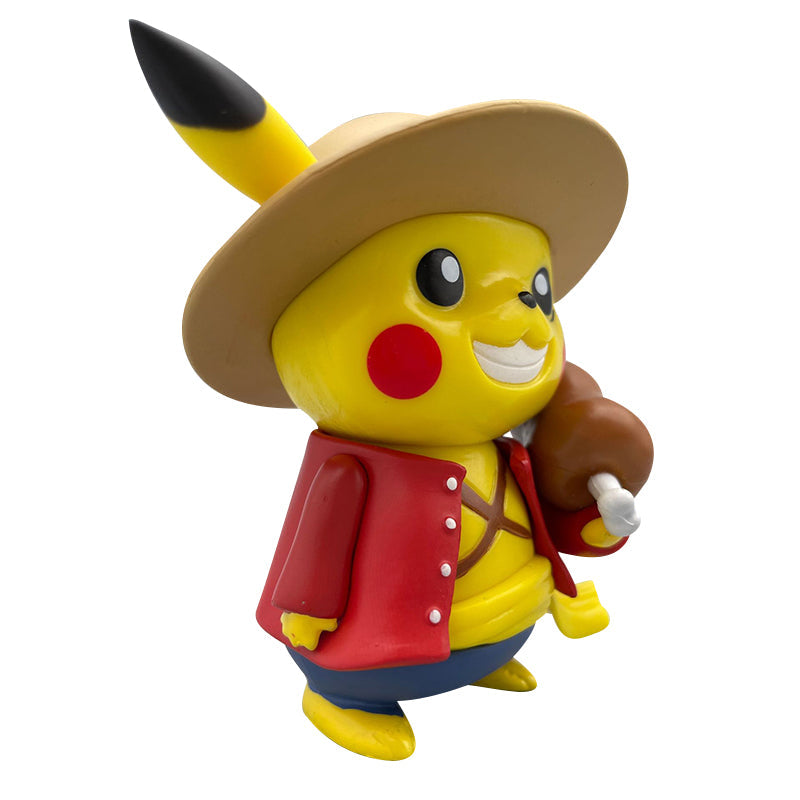 Figurine Cosplay Pikachu - Édition Luffy & Majin Buu