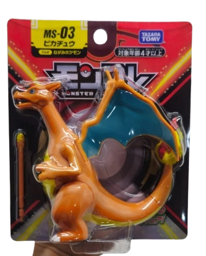 Figurine Charizard (Glurak) Takara Tomy - 9 cm качественная детализированная коллекционная фигурка