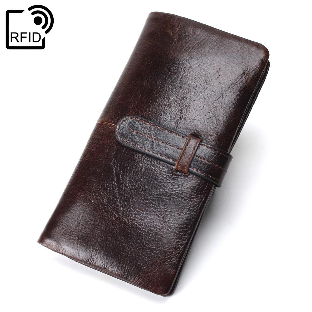 Portefeuille Karl pour Homme - Élégance Vintage avec Protection RFID