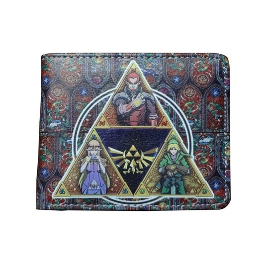 Portefeuille Éthique Zelda Triforce : Style et Aventure au Quotidien