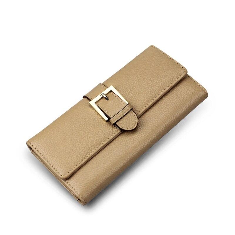 Portefeuille Tendance Femme Beige